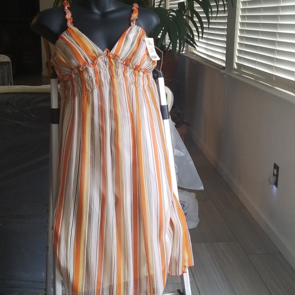 Ladies Stripped Sundress